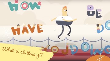 CLUTTERING SPEECH (ANIMATION): A 1-MINUTE EXPLANATION!