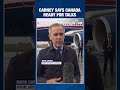 Mark Carney Signals Readiness to Resume U.S.-Canada Trade Talks After Trump Halt | #shorts