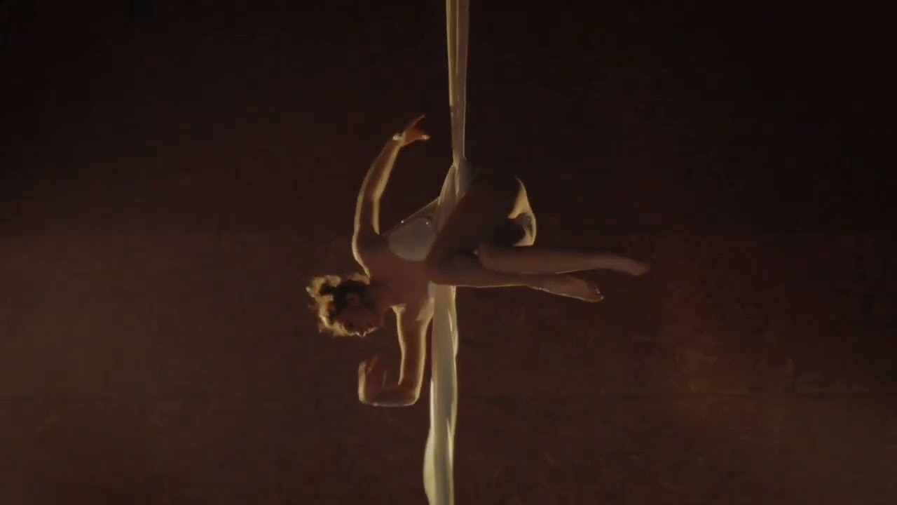 Gryshchenko Anna aerial silks promo video 