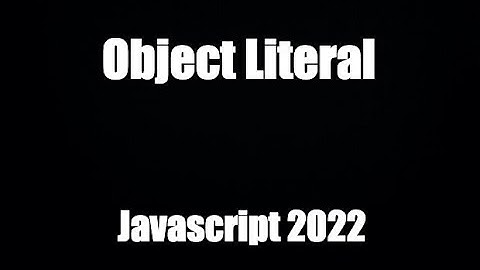 Js 2022: Object Literal thay cho if...else và switch
