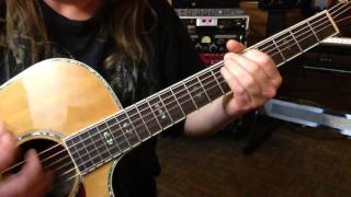 Alternate Tuning DA#CGCD - Key C Natural Minor