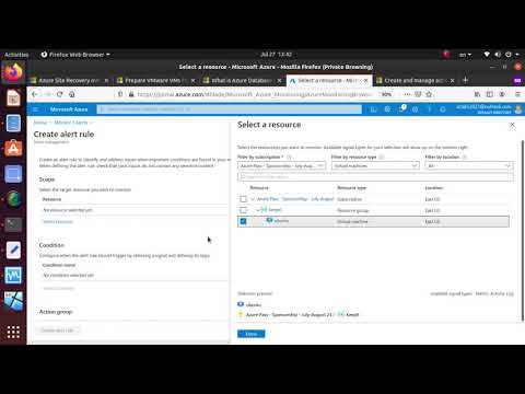 AZ 303/304  Create and manage Action Groups from Azure Portal