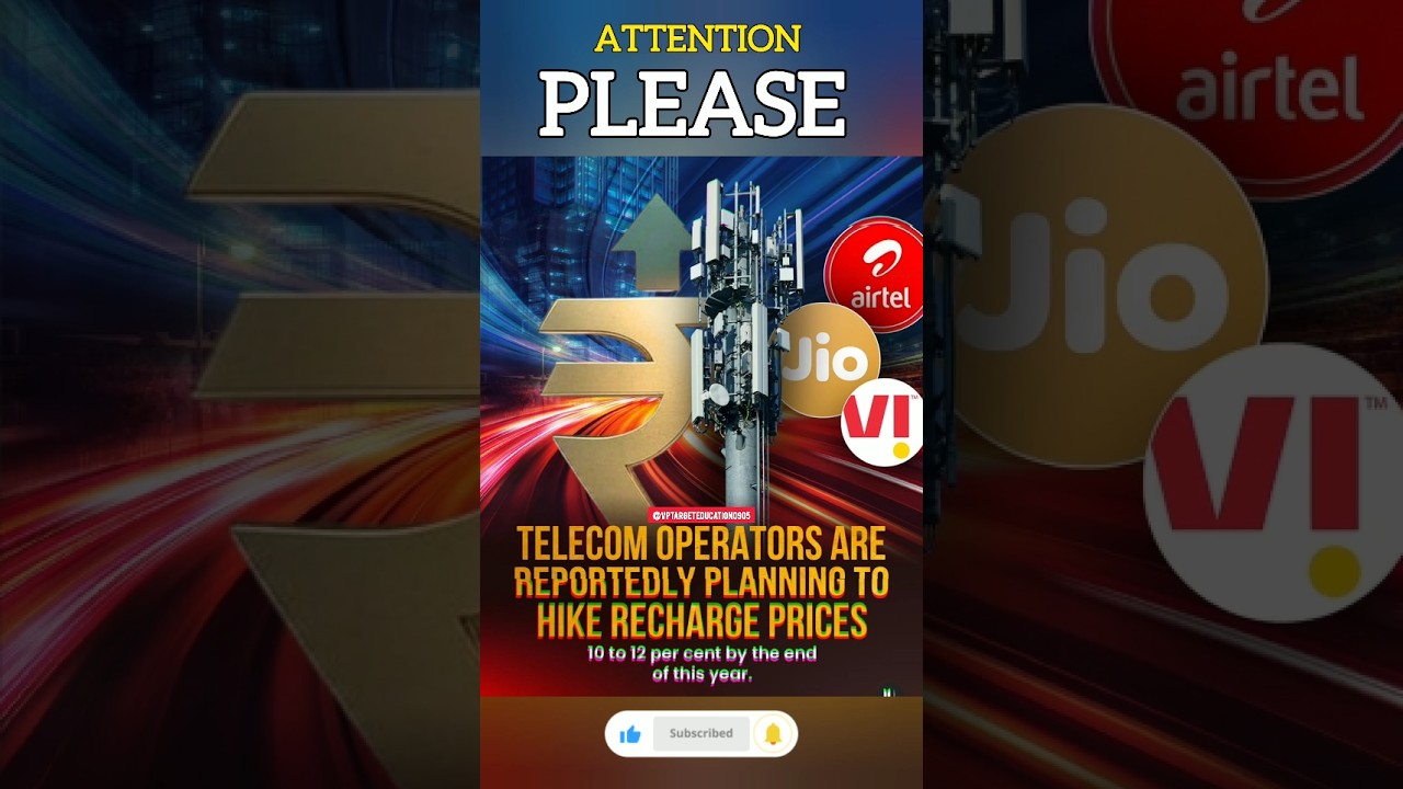 the end of 2025 the telecom company can increase its recharge by 10 to 12%