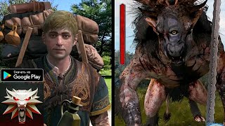 ВЕДЬМАК ОХОТНИК НА ЧУДОВИЩ ОБЗОР НА АНДРОИД THE WITCHER MONSTER SLAYER ANDROID GAMEPLAY  2021 screenshot 2