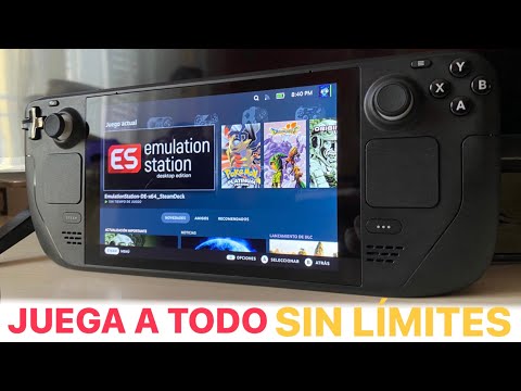 Emulation Station en Steam Deck 🤯 Descubre 5 COSAS impresionantes!