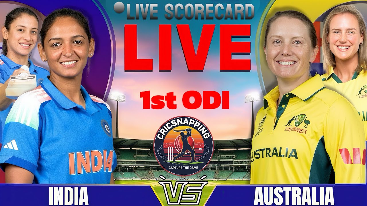 🔴IND-W vs AUS-W 1st ODI LIVE | India Women vs Australia Women Live Match Today | 24 Feb 2026