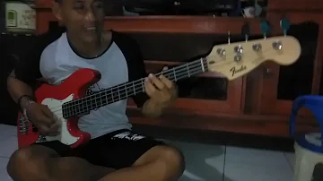 Tes gitar bass baru (rhoma irama - malapetaka)