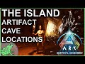 Ark Survival Ascended The Island Artifact Cave Locations