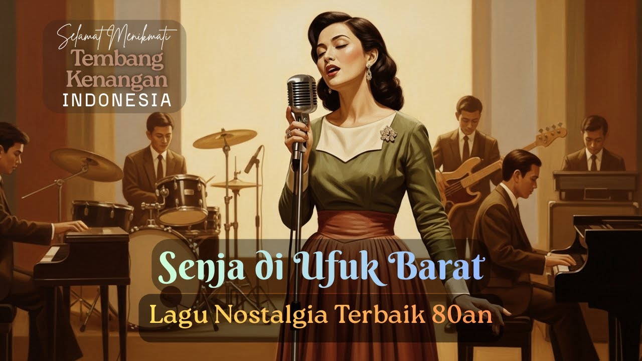 Tembang Kenangan Indonesia | Senja di Ufuk Barat | Lagu Nostalgia Terbaik 80an