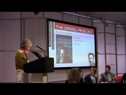 Orwell Prize Shortlist Debate 2011, 'Is it time to...