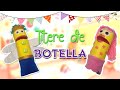 Títere de BOTELLA | Material reciclado | Manualidades Zukistrukis