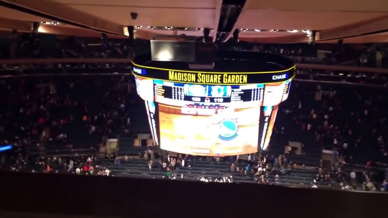 Breakdown Of The Madison Square Garden Seating Chart New York