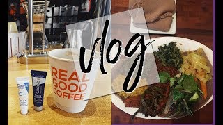 VLOG: ETHIOPIAN FOOD, AND LEAVING DC| DR DRAY