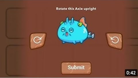How to rotate your axie in upright position | iwas ban!!