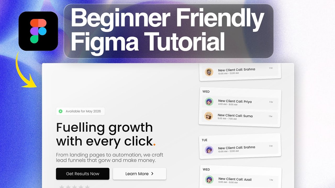 Absolute Beginners Tutorial for Figma (2026 UI UX Design) - YouTube
