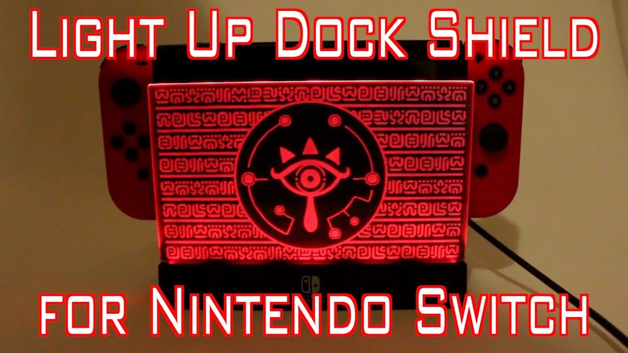 syre færdig kvalitet Nintendo Switch PDP Light Up Dock Shield Review - YouTube