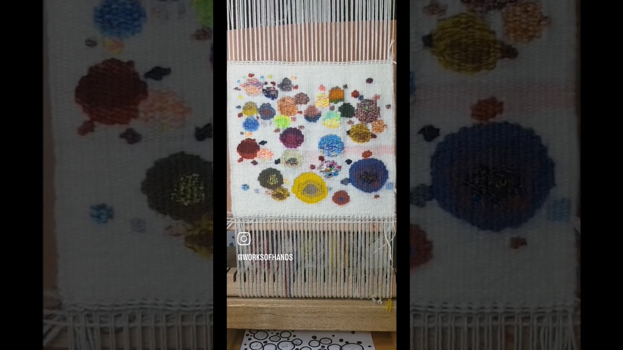 Watch Summer of Tapestry 2023 with Rebecca Mezoff Prompt 2 #tapestryweaving on YouTube Watch Summer of Tapestry 2023 with Rebecca Mezoff Prompt 2 #tapestryweaving on YouTube