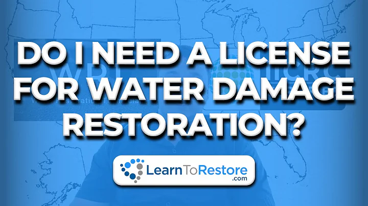 Do You Need A License For Water Damage Restoration?