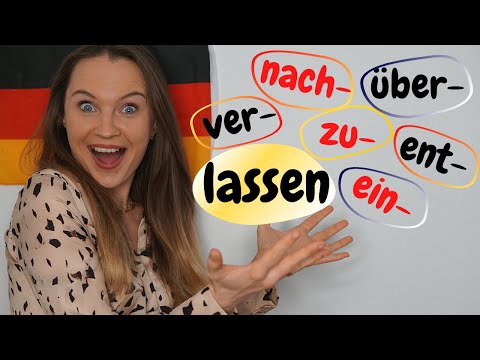 Video: Welches Verb bedeutet zurücklassen oder verlassen?