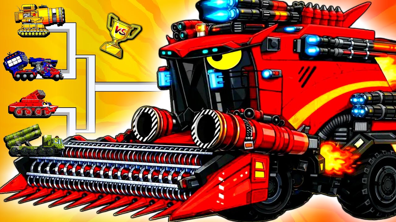 Final Boss Tournament! Red War Titan vs Ultimate Missile Machines