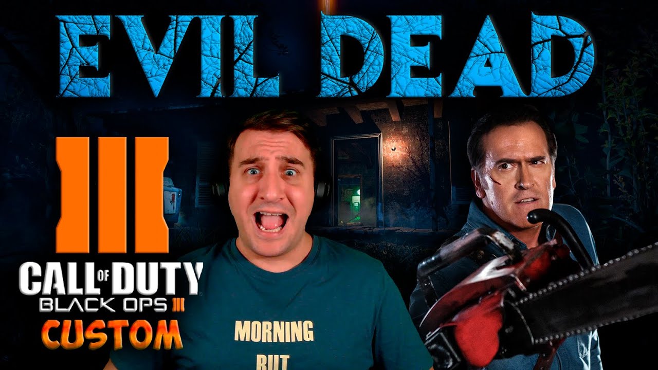EVIL DEAD Easter Egg Custom Maps ZOMBIES Call Of Duty Black Ops 3 - YouTube