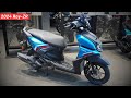 2024 yamaha ray zr 125cc hybrid disc detailed review  on road price  all colors  mileage