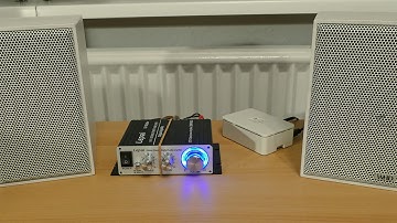 Modern Miniature Stereo System feat. Raspberry Pi + Lepai LP-2020A+