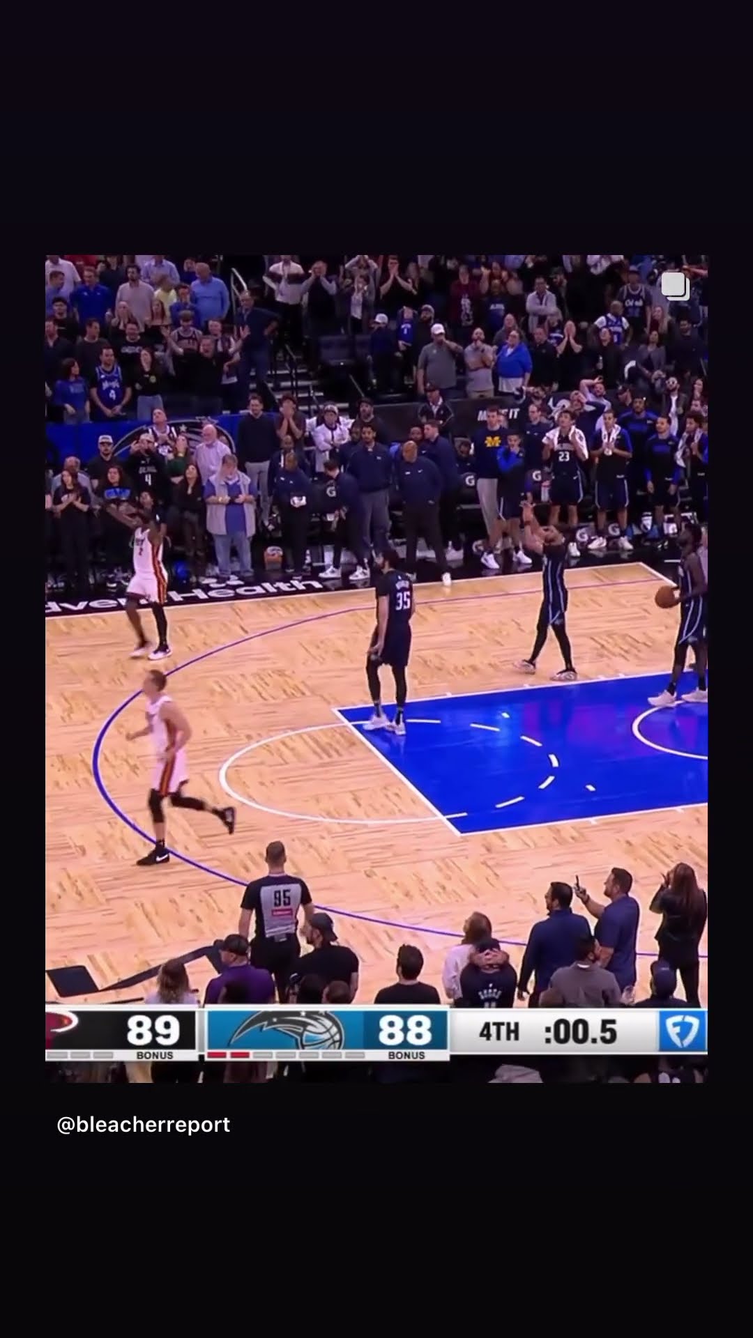 He called game #hoodnews #tylerherro #miamiheat #orlandomagic #basketball #clutch #omg #how #wow #i