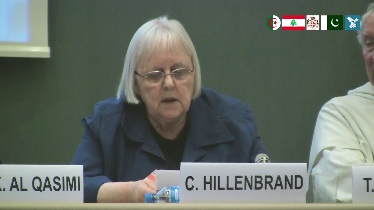 Speaker Professor Carole Hillenbrand YouTube