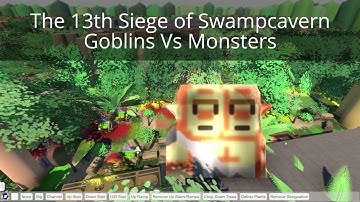 Dwarf Fortress The Thirteenth Siege of Swampcavern  pt 1 "Goblins Vs Monsters"
