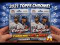 2021 Topps Chrome Hanger Boxes! 🔥 2 Boxes — Hits or Miss? Waxy Wednesday!