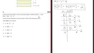 PARCC Spring 2017 Algebra 1 Released Items Problem 4
