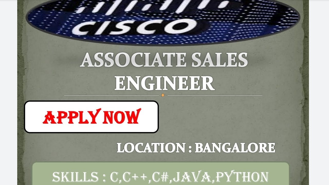 CISCO Recruitment 2022 for freshers, experienced | How to apply