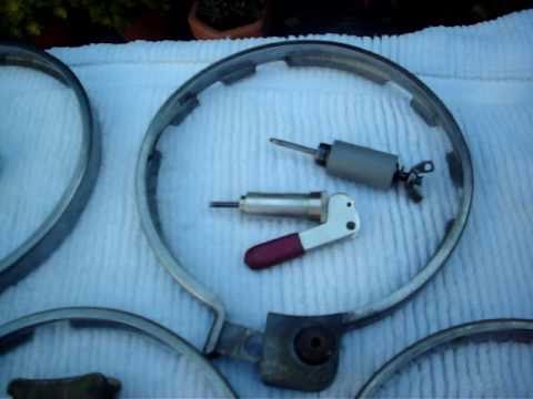 meter lock electric key barrel tool utility ring hu
