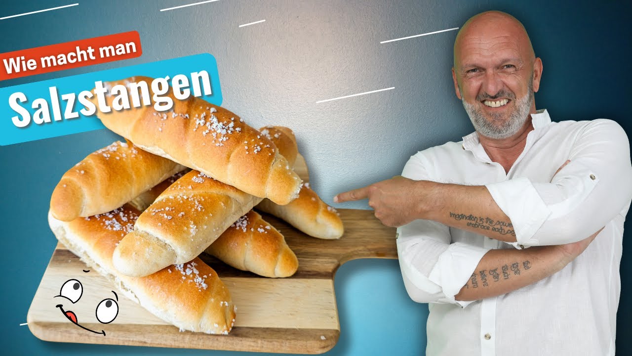 Salzstangen - zu hause einfach selber machen!
