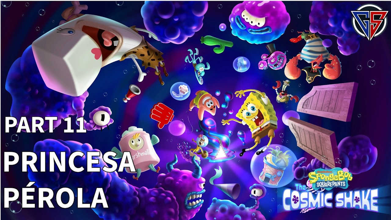 Bob Esponja: The Cosmic Shake – Castelo da Princesa Pérola | Part 11 (PS5) 4K