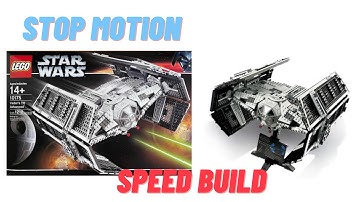 LEGO Star Wars Vader’s TIE Advanced Ultimate Collectors Series (UCS) 10175 - Stop Motion Speed Build