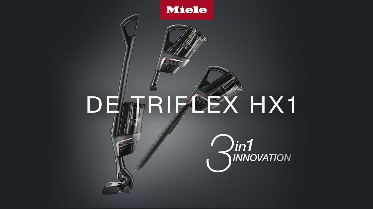 vers samenvoegen thee Miele Academy: De Triflex HX1 draadloze steelstofzuiger - YouTube