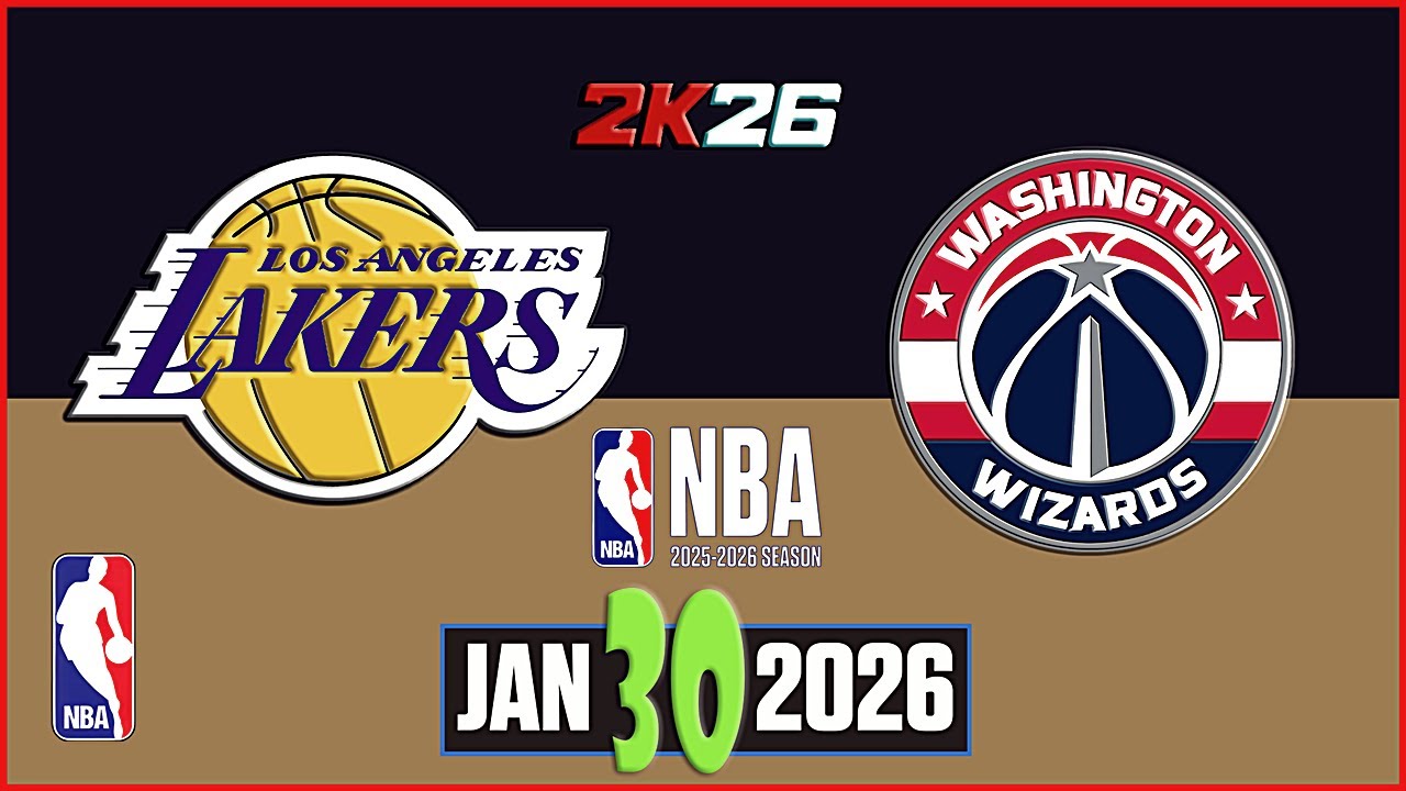 LAKERS  vs  WIZARDS  | NBA 4TH QUARTER Highlights | wizards vs lakers | NBA 2K26 |