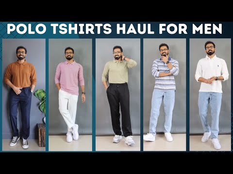 *Budget* polo tshirts (full sleeves) haul men| Amazon prime day sale haul of polo