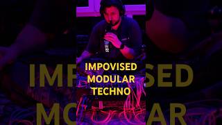Improvised modular dark techno #techno #modulartechno #modularsynth #technomusic #rawtechno