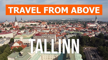 Tallinn from drone | 4k video | Estonia, Tallinn from above