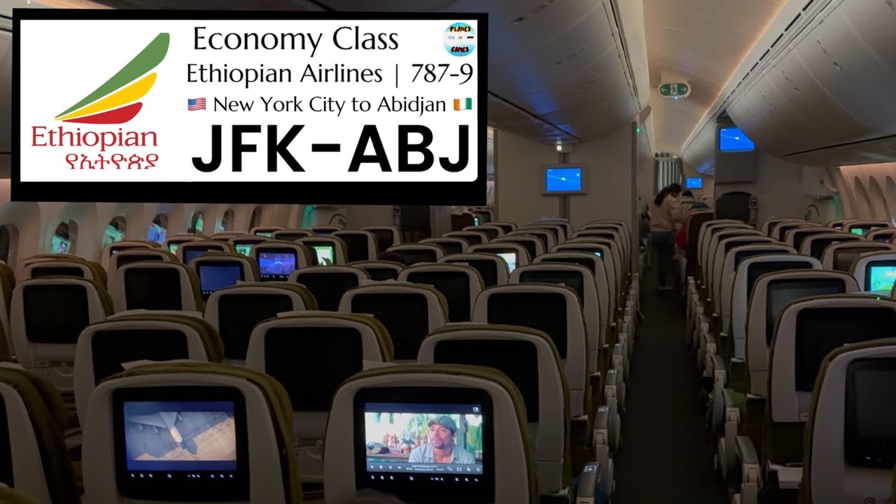 Economy Class on Ethiopian Airlines’ 787-9 to Abidjan: Is It ACTUALLY Good?