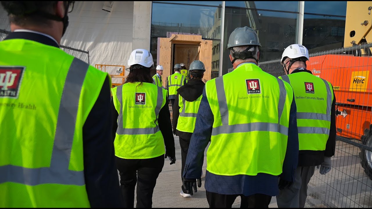 Health leaders, board members tour new downtown hospital project