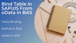 Table Binding in SAPUI5 from oData | Step by Step Guide | Edu Oceans