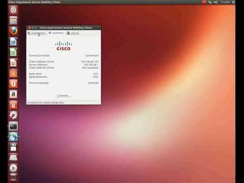 Lehigh University Install of Cisco Anyconnect 3.1 on Ubuntu 13.04 64-bit