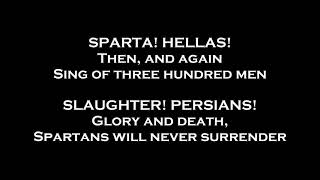 Sabaton - Sparta (Lyrics)