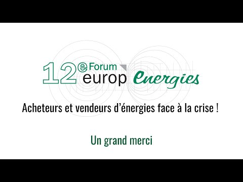 Forum Europ'Energies 2022 - Un grand MERCI !