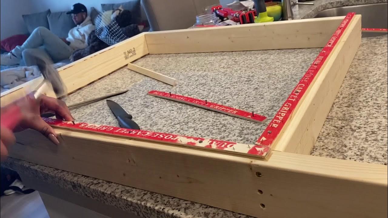 How to Make Rug Tufting Frame (Easily) 