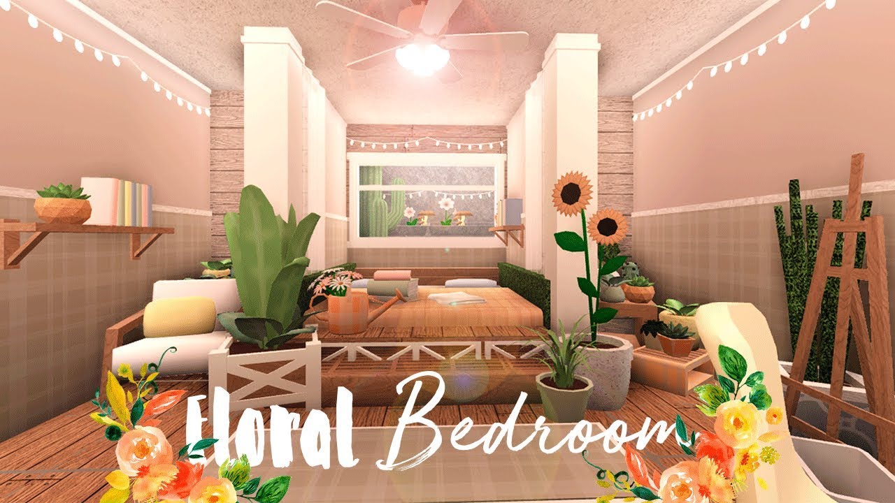 Floral Bedroom | BLOXBURG - YouTube